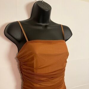 Privy Rust Maxi Dress